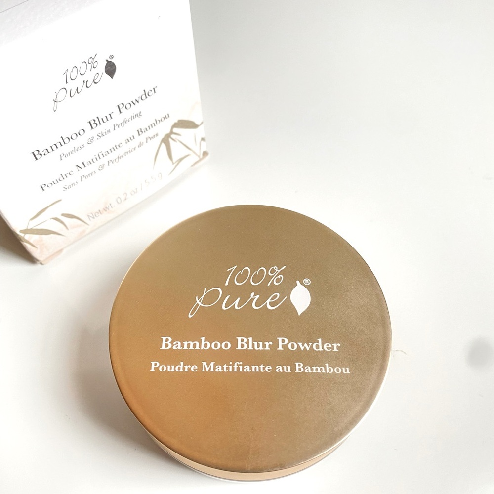 100% PURE Bamboo Blur Powder (Poreless & Skin Perfecting) | Translucent (NEW)